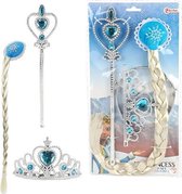 Toi-toys Ensemble de bijoux Ice Princess Filles Blauw/ argent 3 pièces