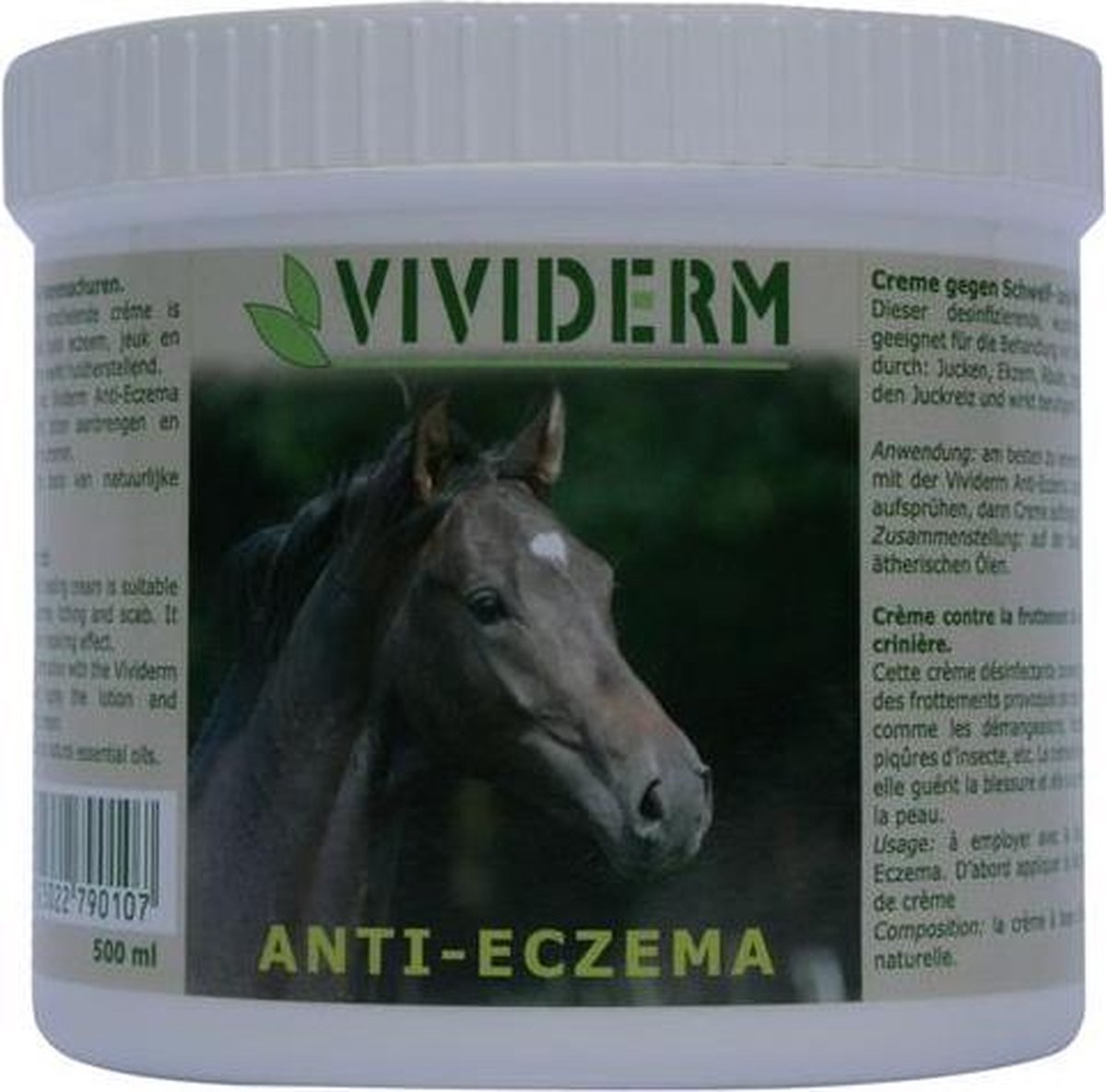 Anti Eczema Crème - Tegen Staart- en Manenschuren