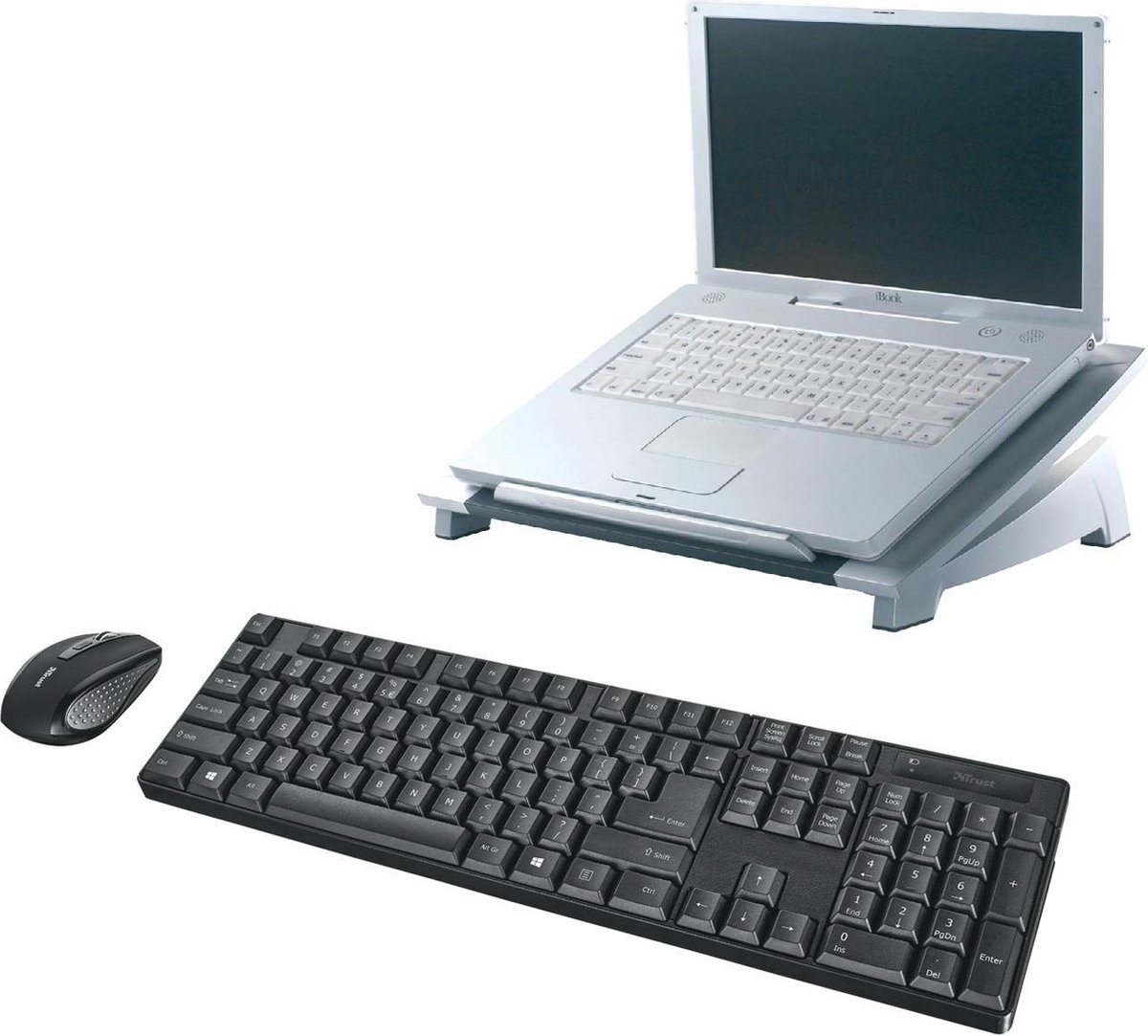 Thuiswerkpakket Laptop - Laptopstandaard + Toetsenbord + Muis | bol.com