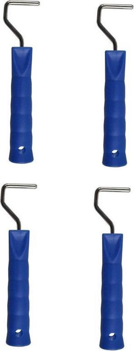 4x Rollerbeugel voor verfrollers 5 cm