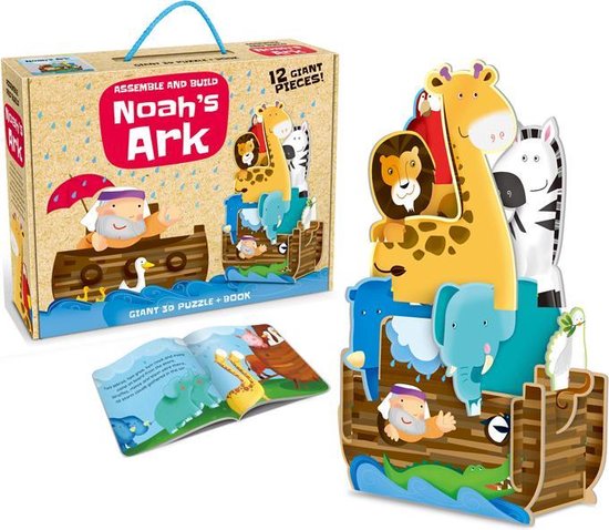Ark Van Noach - Engelstalig – 3d puzzel kinderen | Puzzel 3D dieren | Puzzel  Ark van... | bol.com