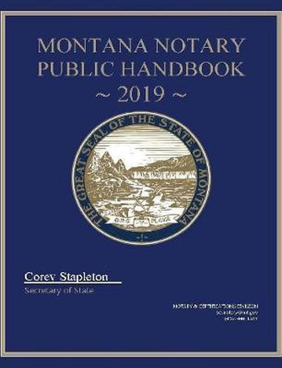 Montana Notary Public Handbook: Essential Guide for 2024