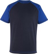 T-shirt mascotte Albano | L | Noir / bleu