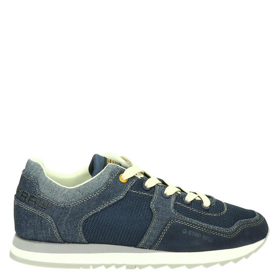 G- Star Calow Denim heren sneaker - Blauw - Maat 43 | bol.com