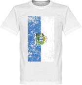 San Marino Flag T-Shirt - XXL