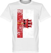 Gibraltar Flag T-Shirt - 3XL