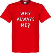 Why Always Me? Liverpool Balotelli T-Shirt - L