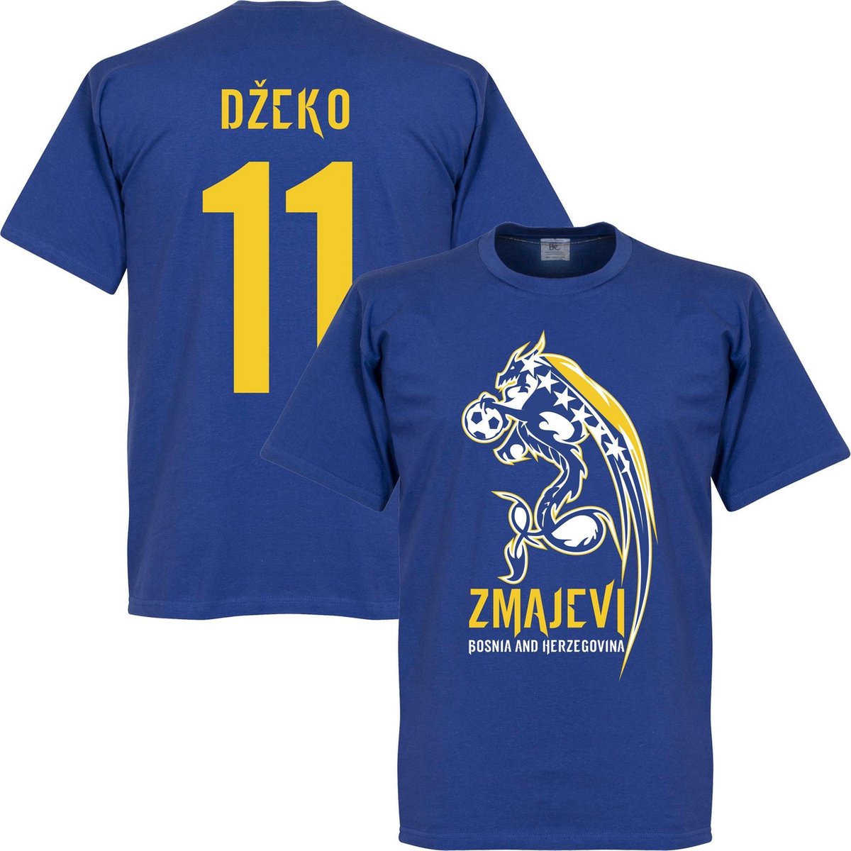 Bosnië Herzegovina Zmajevi Dzeko T-Shirt - S