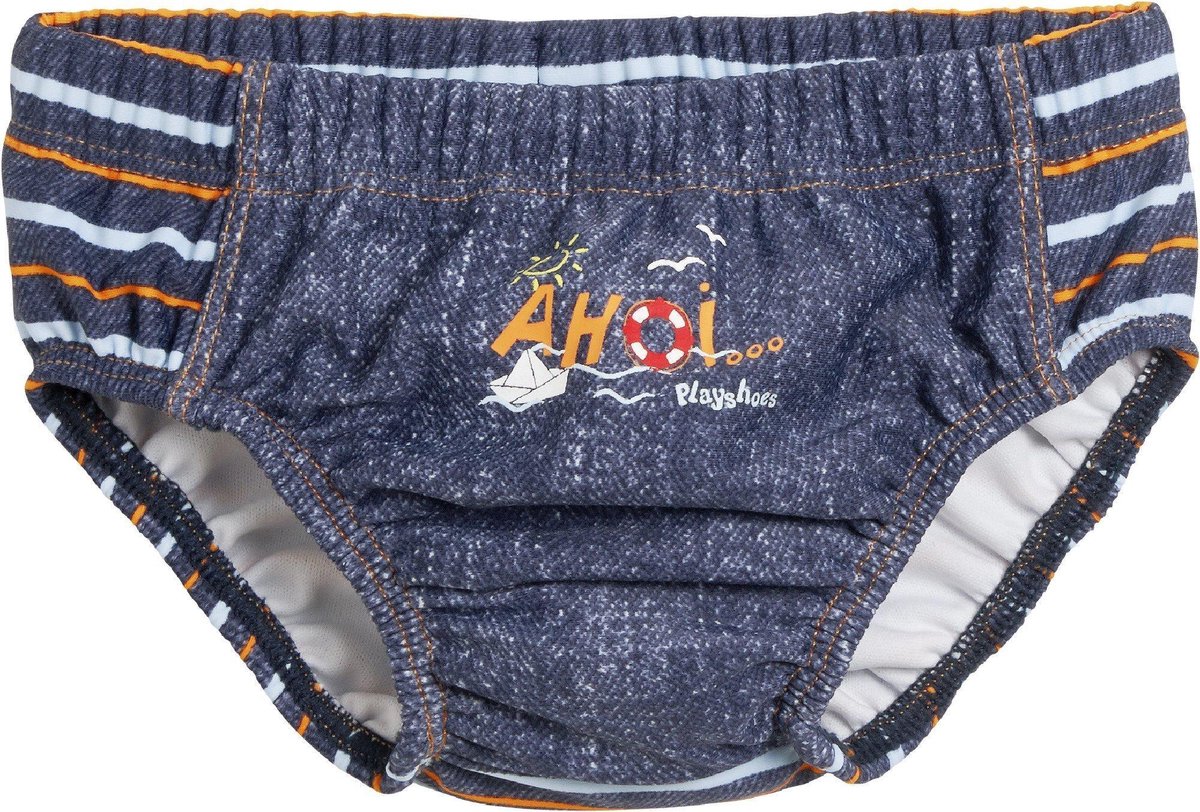 Goedkoopste Playshoes UV wasbare Zwemluier Kinderen - Blauw - Maat 86/92