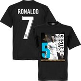 Ronaldo 5X Ballon D'Or T-Shirt - XXXL