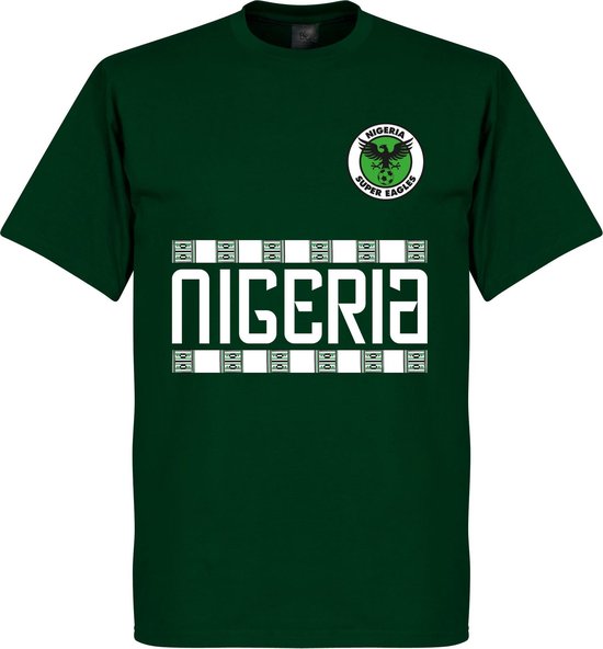 Nigeria Team T-Shirt - Donker Groen - XXXL