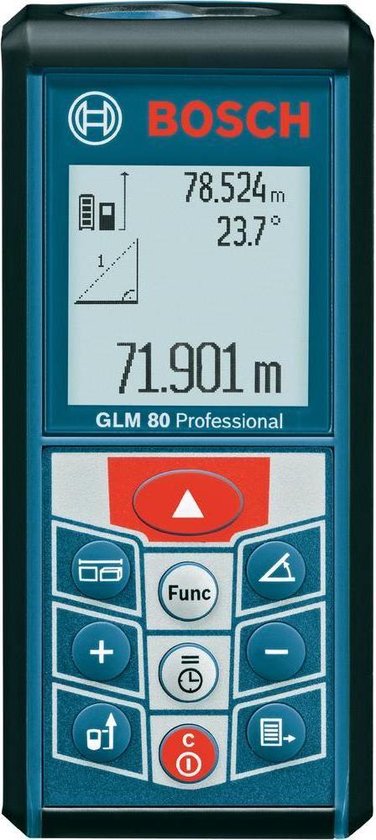 Bosch Professional GLM 80 - Télémètre - Jusqu'à 80 mètres - Écran éclairé |  bol.com