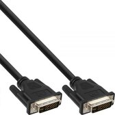 Goobay DVI-I 3m DVI kabel Zwart