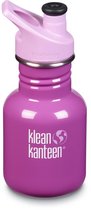 Klean Kanteen RVS Drinkfles Kid Kanteen Classic Sport (355ml) - Fuchsia