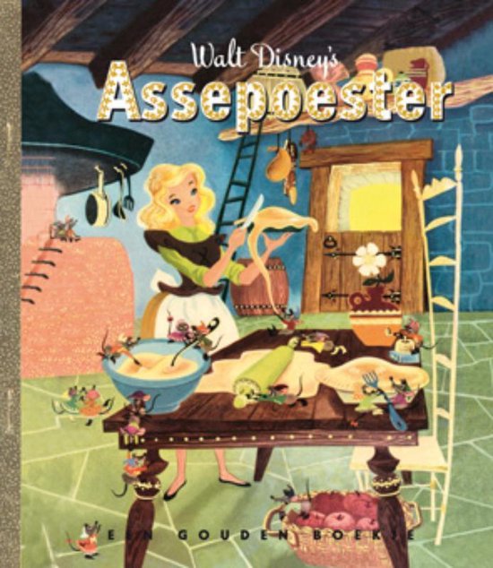 Cover van het boek 'Assepoester' van W. Disney