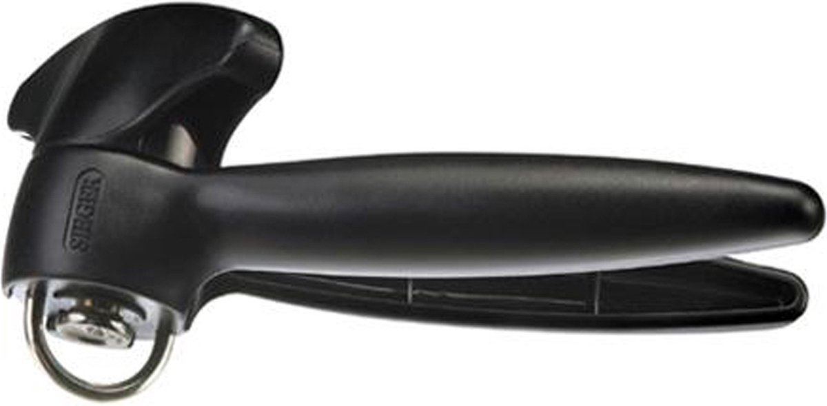 Westmark Blikopener - RVS - Zwart - 17,5 cm