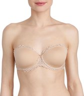 Marie Jo Jane Voorgevormde Strapless Bh 0101338 Dune-Dune - maat 75C