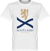 Schotland The Brave Saltire T-Shirt - XXXL