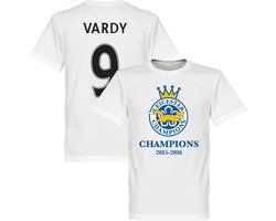 Leicester City Vardy Champions 2016 T-Shirt - XXXL