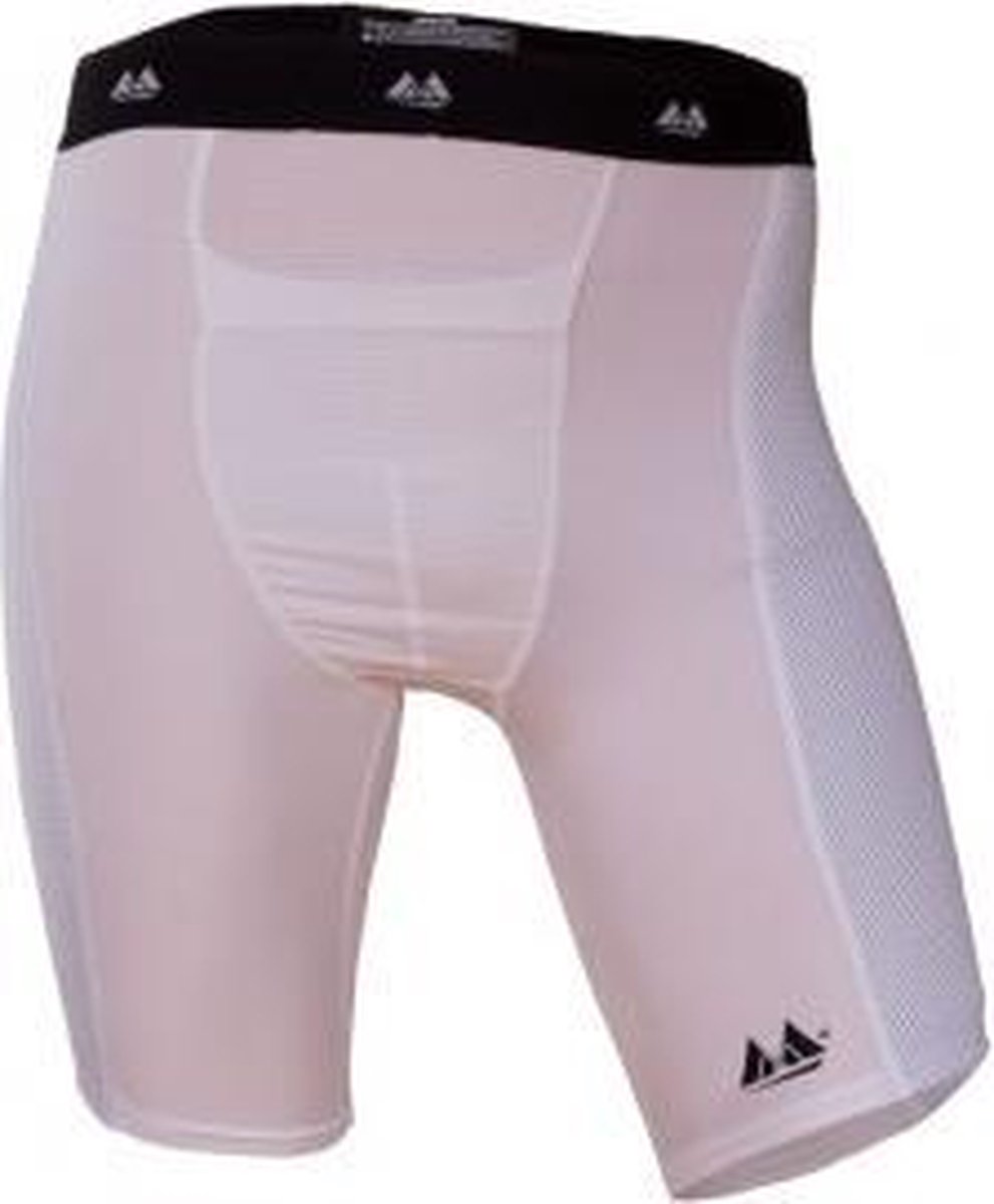 Short De Baseball Coulissant Jeune WIRE2WIRE - Blanc - Taille Performance Moyenne - Neuf