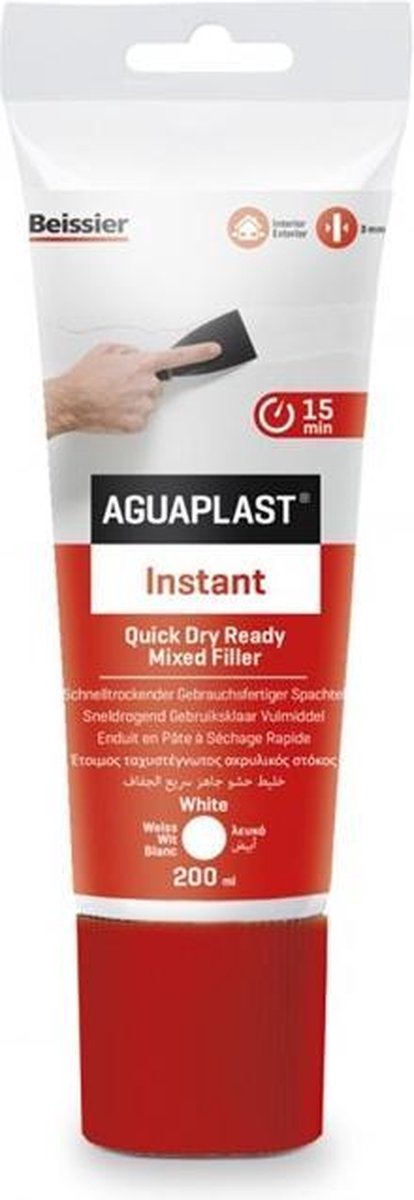 Aguaplast Instant sneldrogend vulmiddel (tube 200ml)