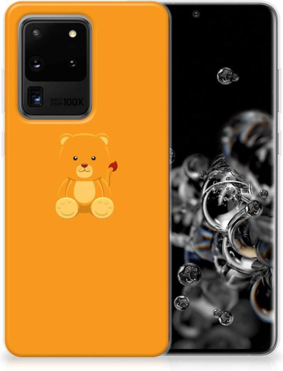 Samsung Galaxy S20 Ultra Telefoonhoesje met Naam Baby Beer
