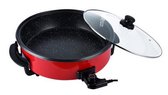 Elektrische Pizza pan | Paella pan| Hapjes pan | 42 cm | Royal Swiss