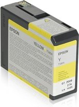 Epson T5804 - Inktcartridge / Geel