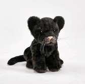 Jaguar welp zwart 17 cm lang, Hansa