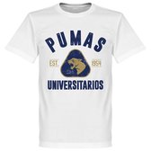 Pumas Unam Established T-Shirt - Wit - 5XL