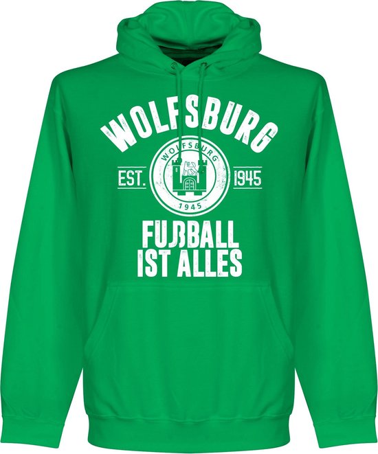 Wolfsburg Established Hooded Sweater - Groen - XL