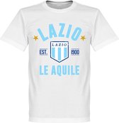 Lazio Roma Established T-Shirt - Wit - XXXL
