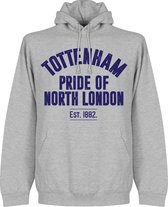Tottenham Hotspur Established Hooded Sweater - Grijs - XL