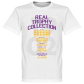 Real Madrid Trophy Collection T-Shirt - Wit - 5XL