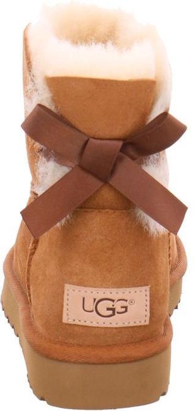 UGG Mini Bailey Bow II Dames Laarzen - Chestnut - Maat 40 - UGG