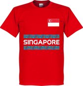 Singapore Team T-Shirt - Rood - XXXL