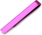 Dasspeld- Heren- Roze Lila- Metaal- 4.3 cm- Glad- Paars- Charme Bijoux