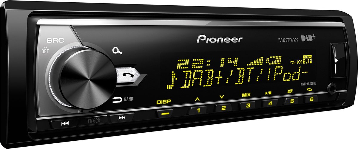 Pioneer MVH-X580DAB Autoradio Enkel din Multi colour-USB - 4 x 50 W – foto 2