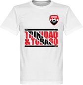 Trinidad & Tobago Team T-Shirt - Wit - XXXL