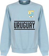 Uruguay Team Sweater - Licht Blauw - XL