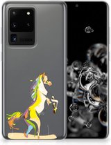 Samsung Galaxy S20 Ultra Telefoonhoesje met Naam Horse Color