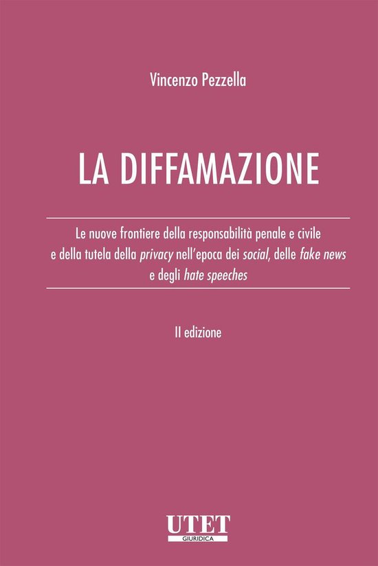 La diffamazione - cover