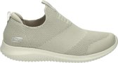 Skechers Ultra Flex First Take Dames Instappers - Taupe - Maat 41
