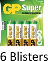 GP AA Super Alkaline Batterijen - 24 stuks