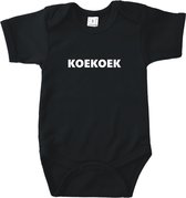 Romper Koekoek Zwart 74/80