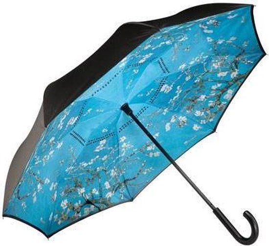 Goebel - Vincent van Gogh | Upside Down Paraplu Amandelboom blauw | Artis Orbis - 108cm