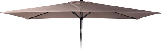 Waardeloos achter bedrijf 4goodz Rechthoekige Parasol Kantelbaar 150x250 cm - Taupe | bol.com