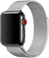 Apple Watch milanese loopband - zilver - (mesh) <42/mm/44mm>