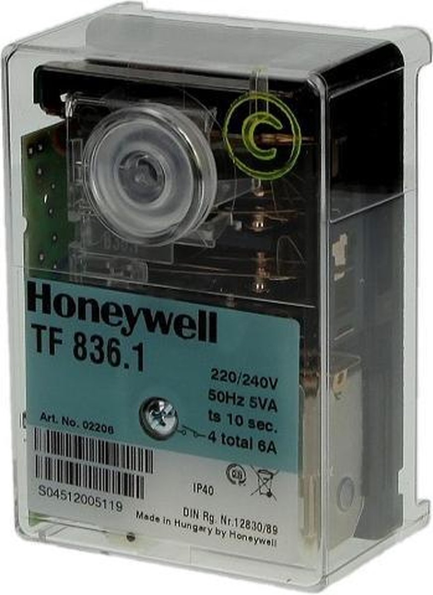 Honeywell Satronic Branderautomaat TF 836.3 (Vervangt TF 804) - Honeywell Satronic