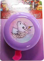 Emoji Fietsbel - Lila - Unicorn - Kinderen